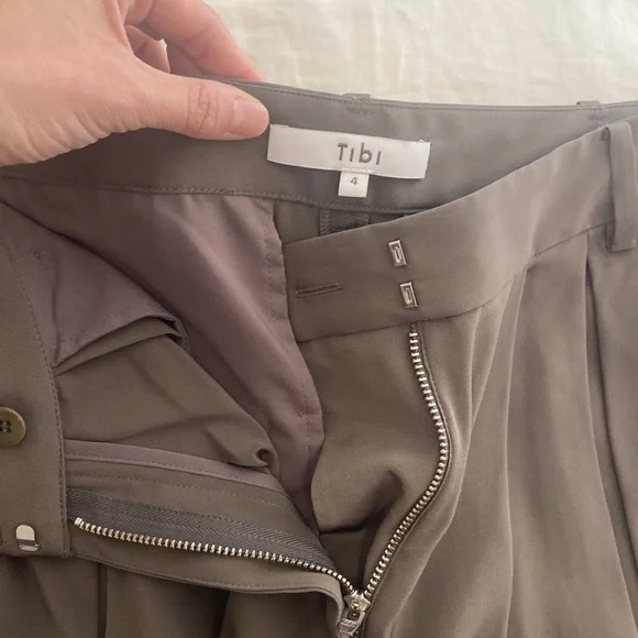 💛SOLD💛Tibi Eco Silk Balloon Pants - Picture 4 of 10